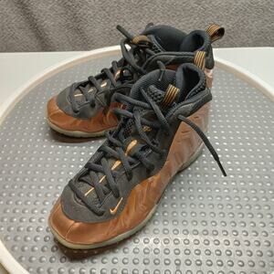 Nike Air Foamposite One Copper Youth Sneakers Black